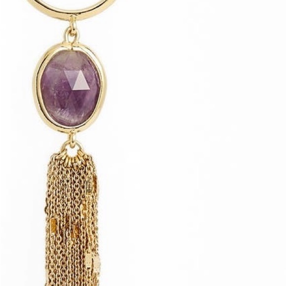 Kate Spade new york 'Cascade' Fringe Pendant Necklace and linear drop earrings - Picture 5 of 7